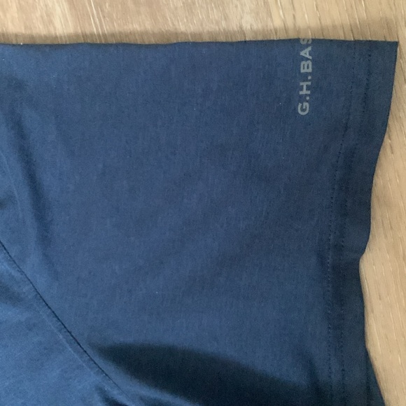 G.H. BASS & CO. Men's Blue Polo Shirt - Picture 4 of 7